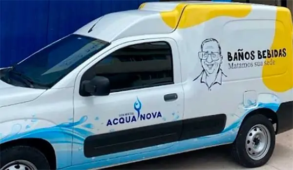 Entrega de bebidas
